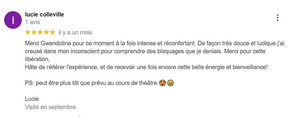 commentaire Lucie