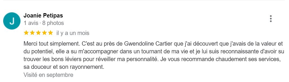 commentaire joanie